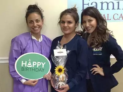 Birthday Celebrations at Family Dental Care Event