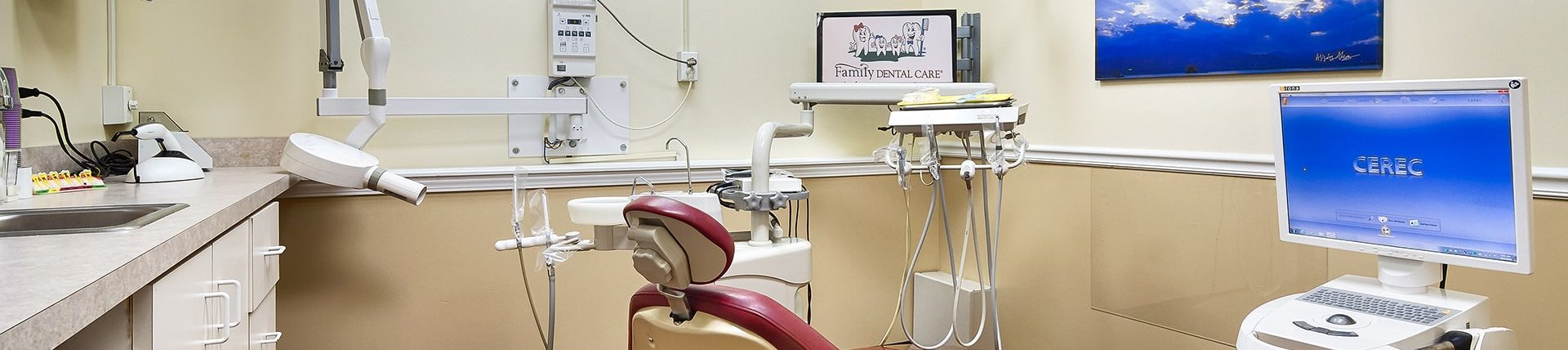 Evergreen Park Office Waiting Area - Family Dental Care